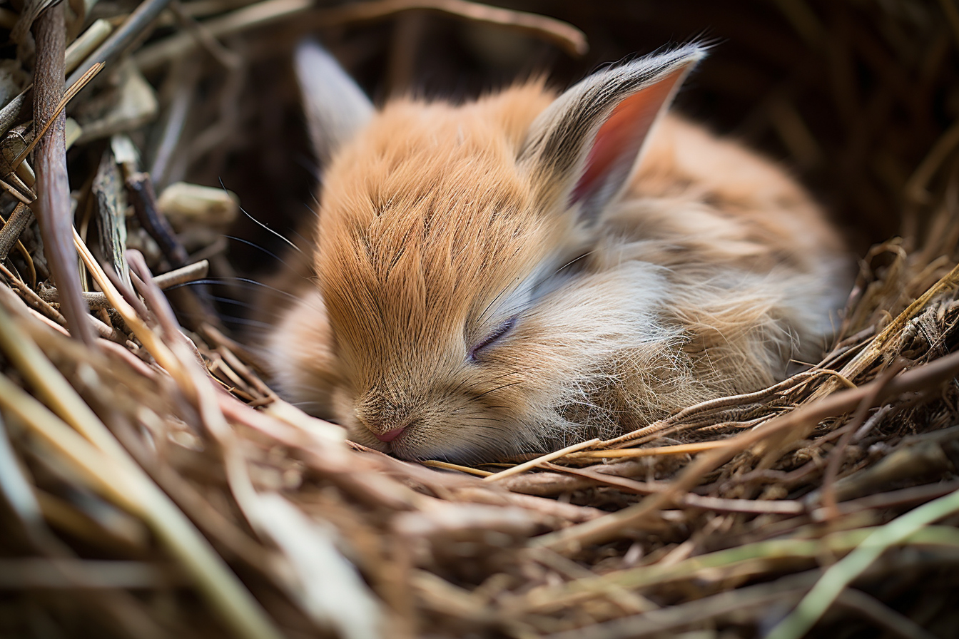 Combien d'heure dort un lapin nain ?