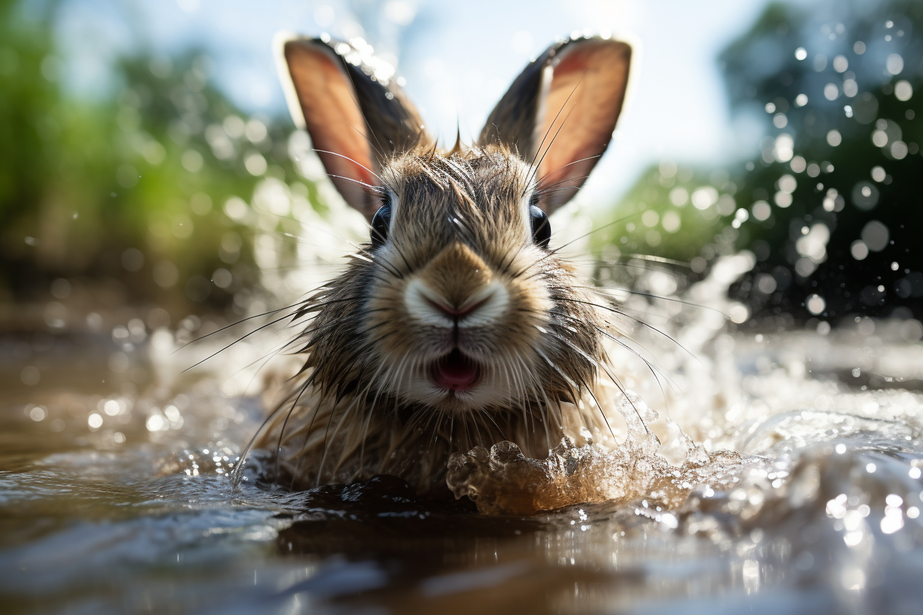 Comment laver un lapin nain belier ?