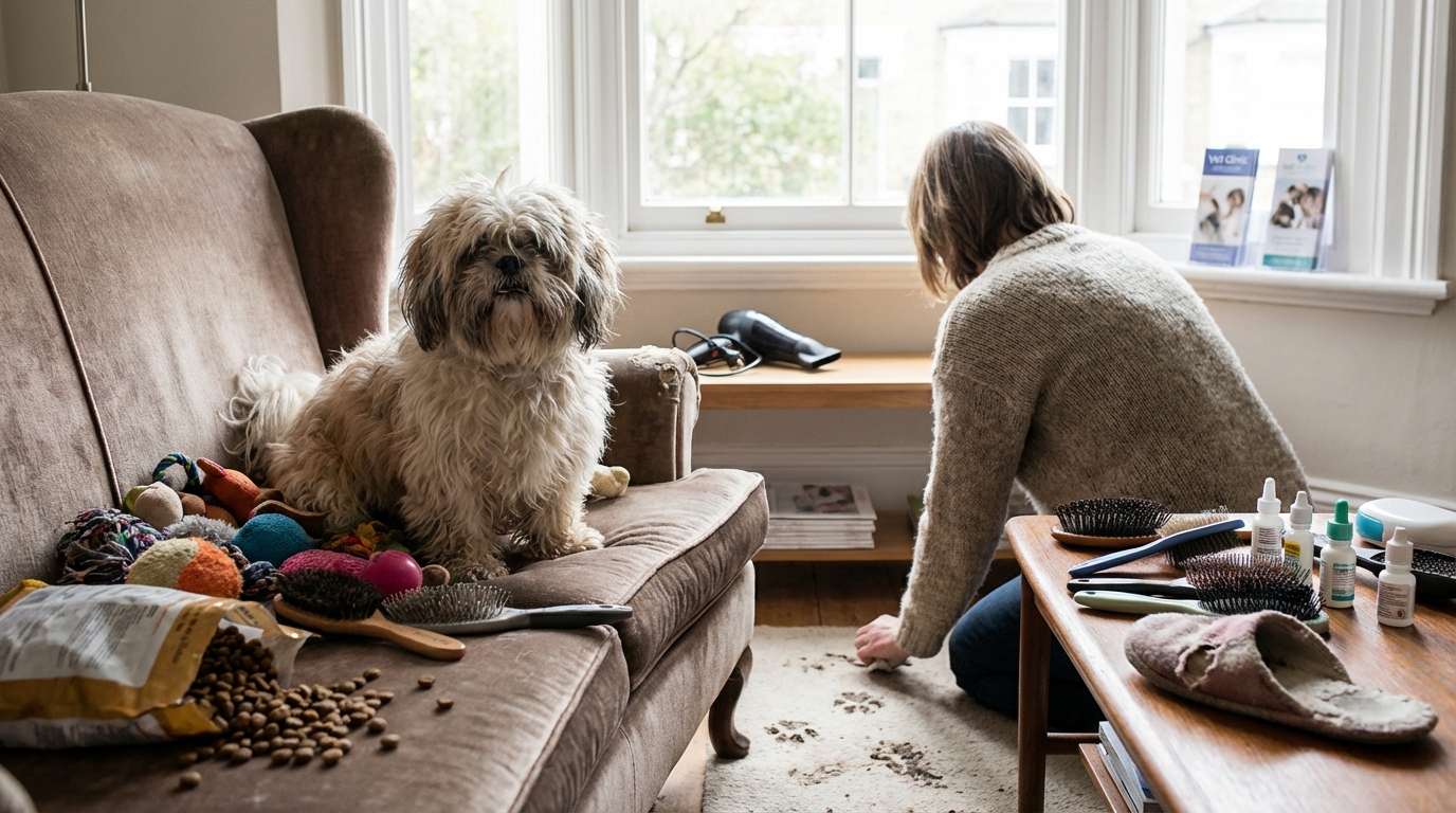 15 raisons de ne pas adopter un shih tzu