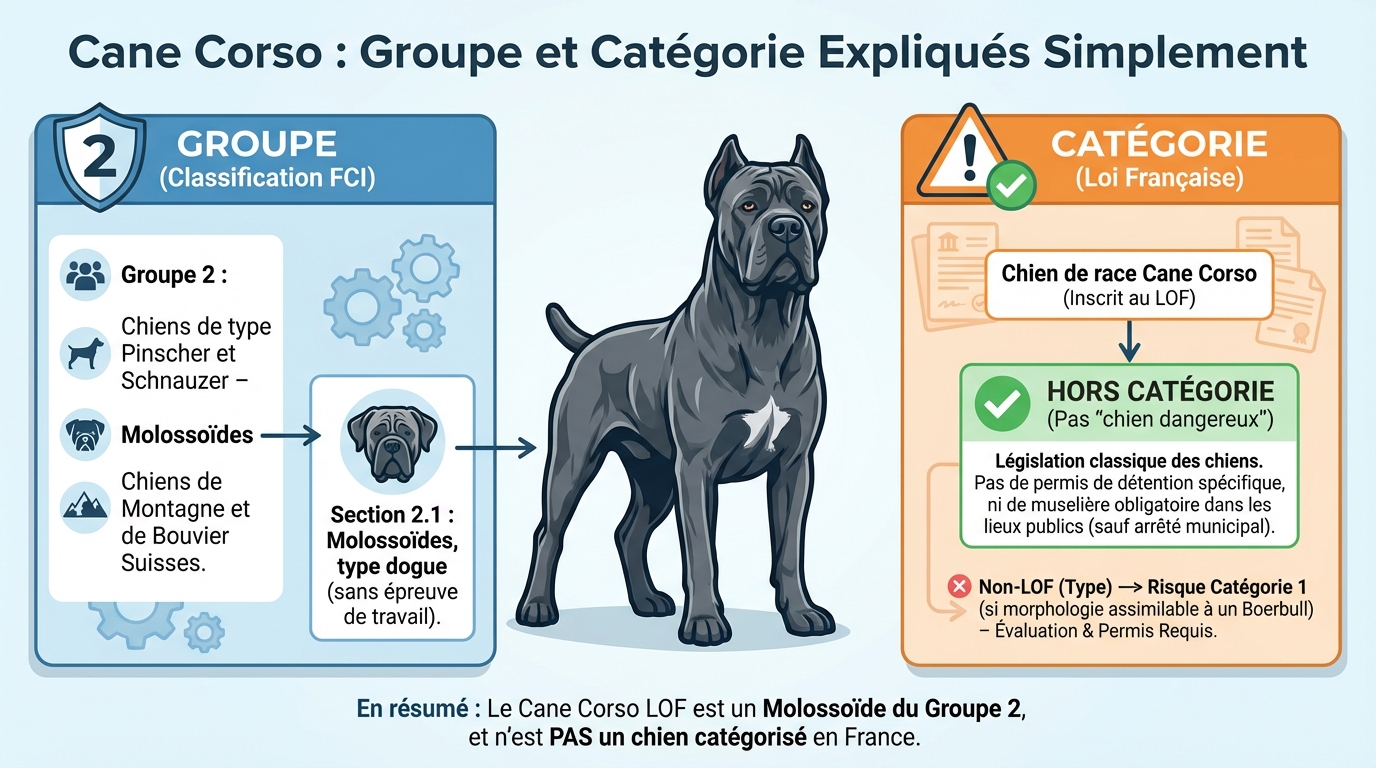Catégorie du Cane Corso