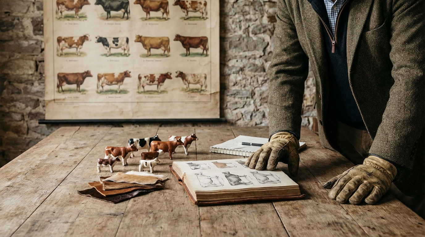 Comprendre le tableau des races de vaches