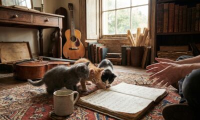 Découvrez les paroles des 3 petits chats