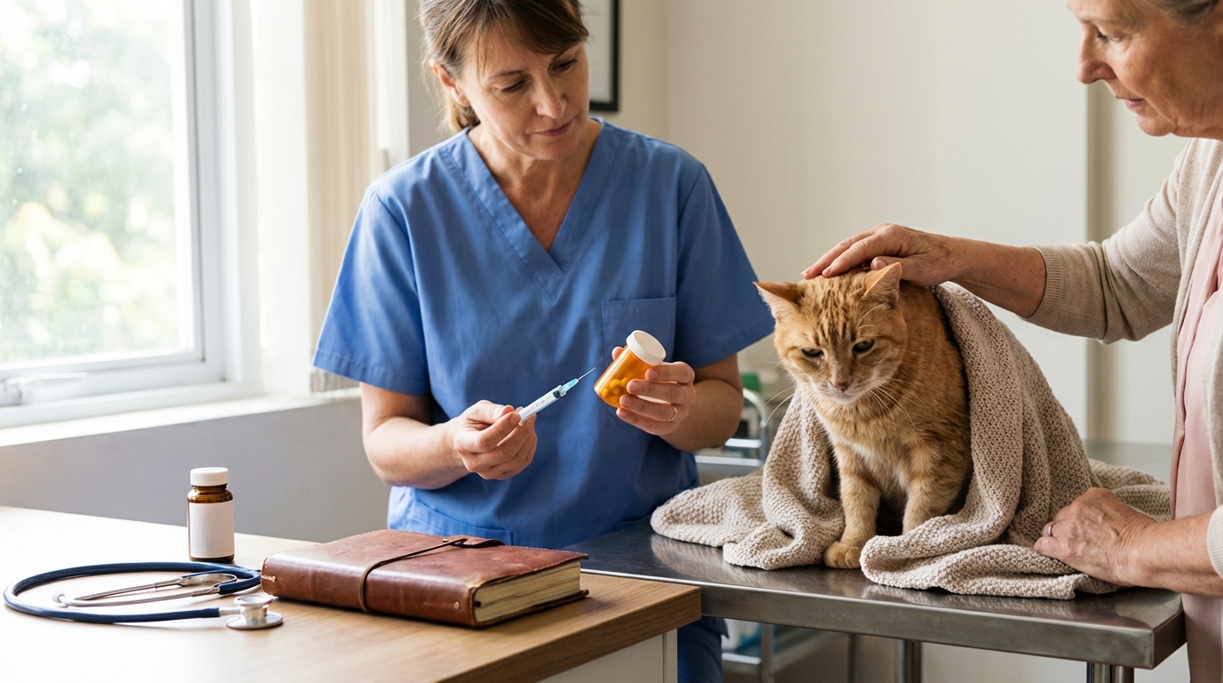 Espérance de vie d'un chat sous cortisone : tout savoir
