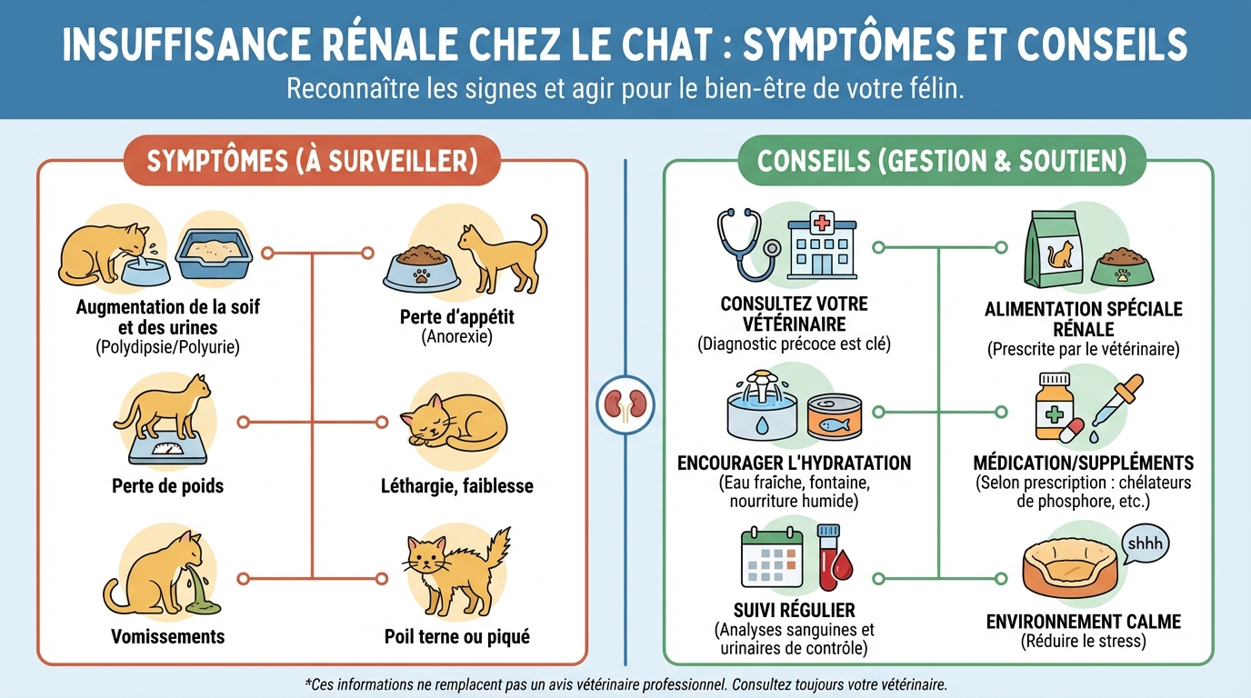 Sympt&ocirc;mes de l'insuffisance r&eacute;nale en phase terminale