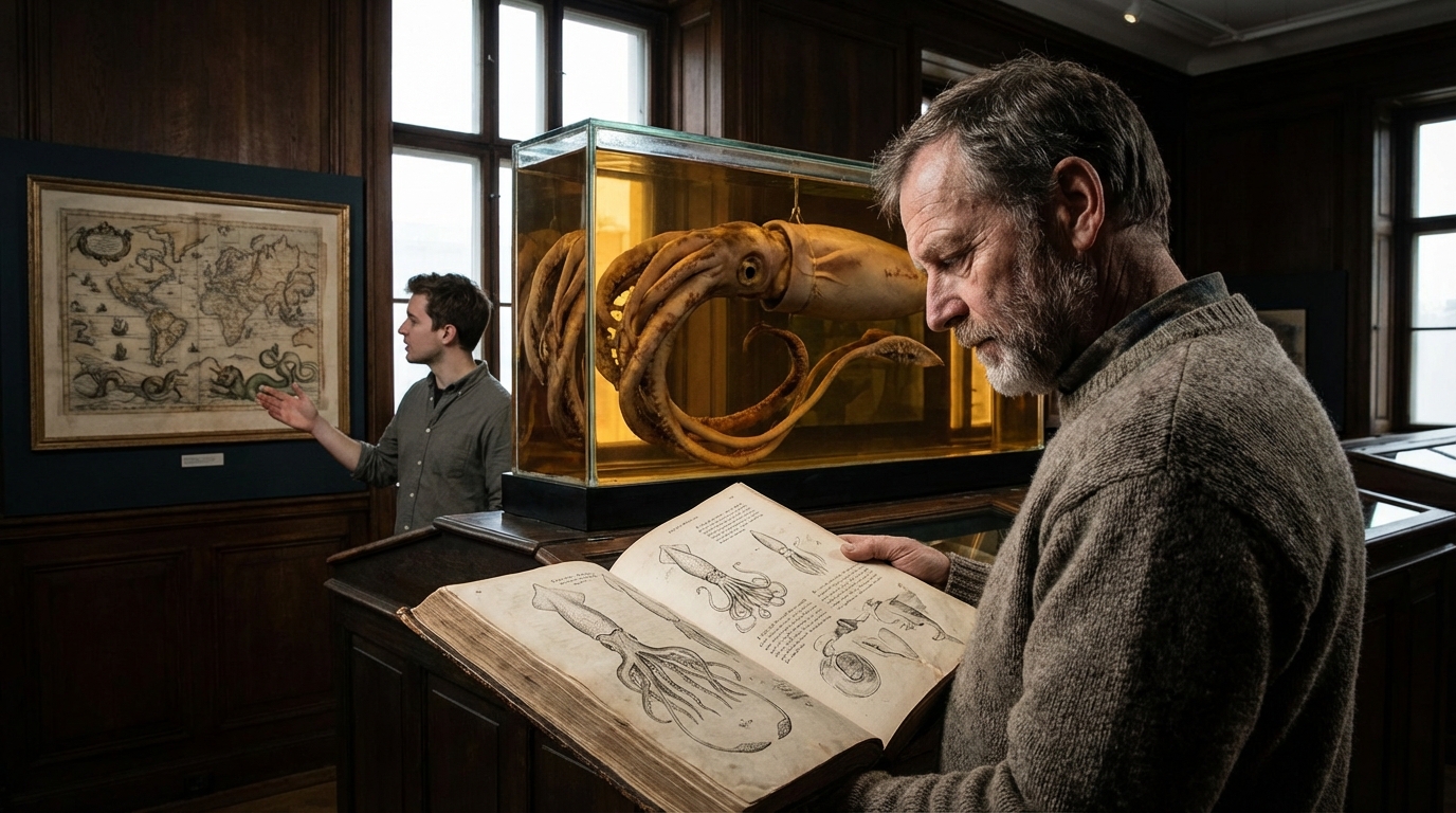 Le calmar géant de 49 mètres : mythes et réalités