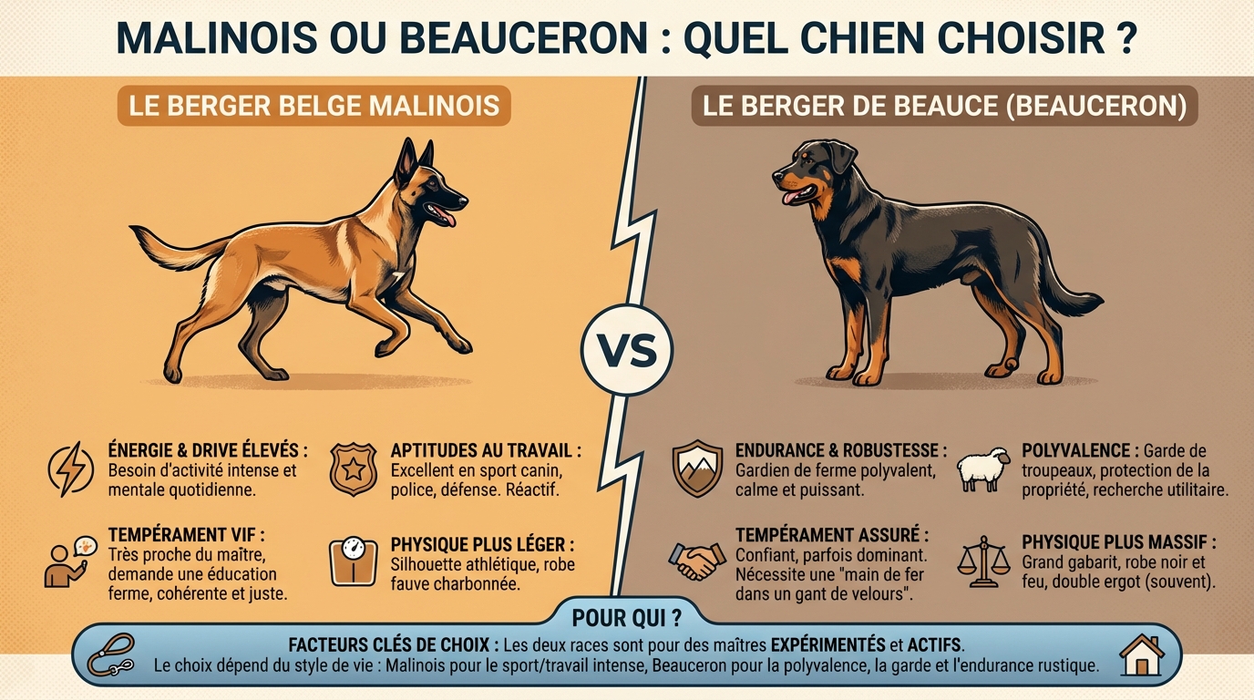 Les caractéristiques du beauceron