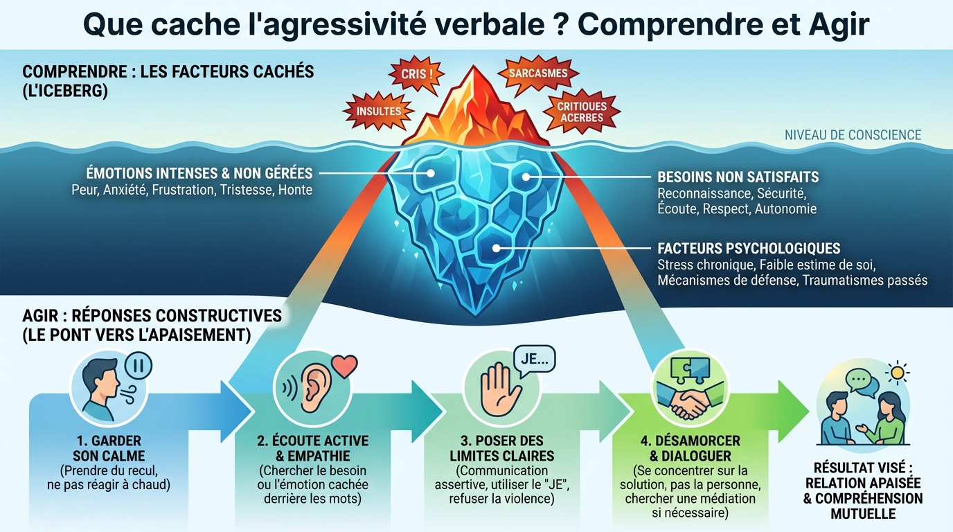 Cons&eacute;quences de l'agressivit&eacute; verbale