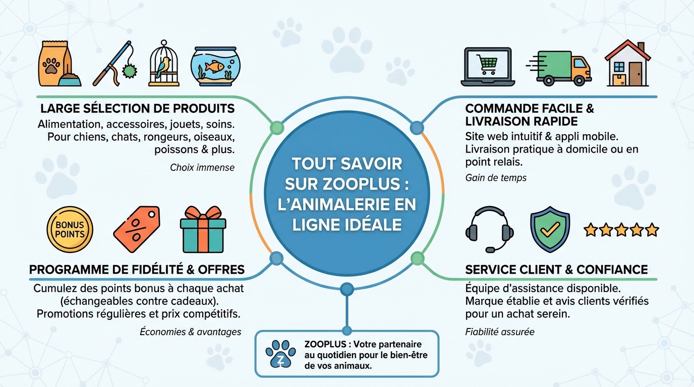 Avantages de commander sur zooplus