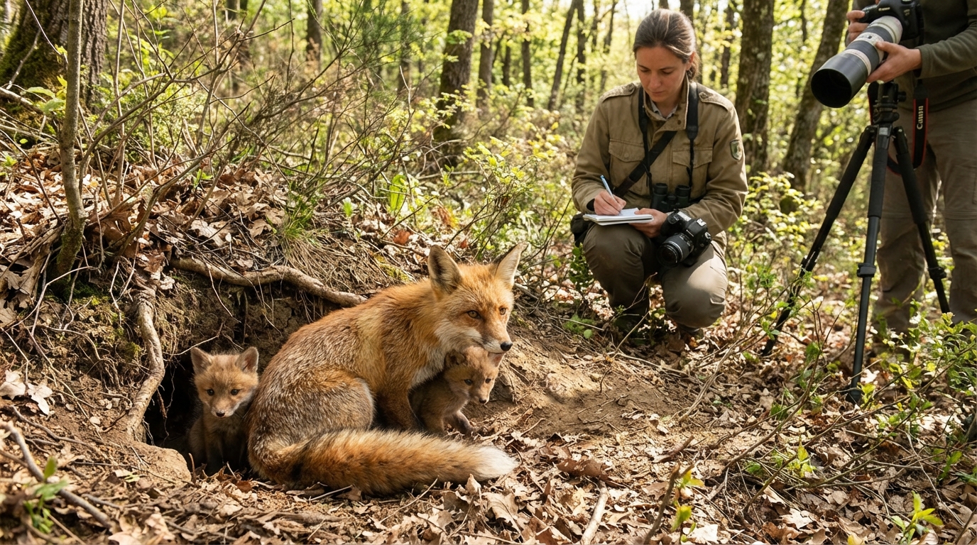 Tout savoir sur la femelle renard : caractéristiques et habitat