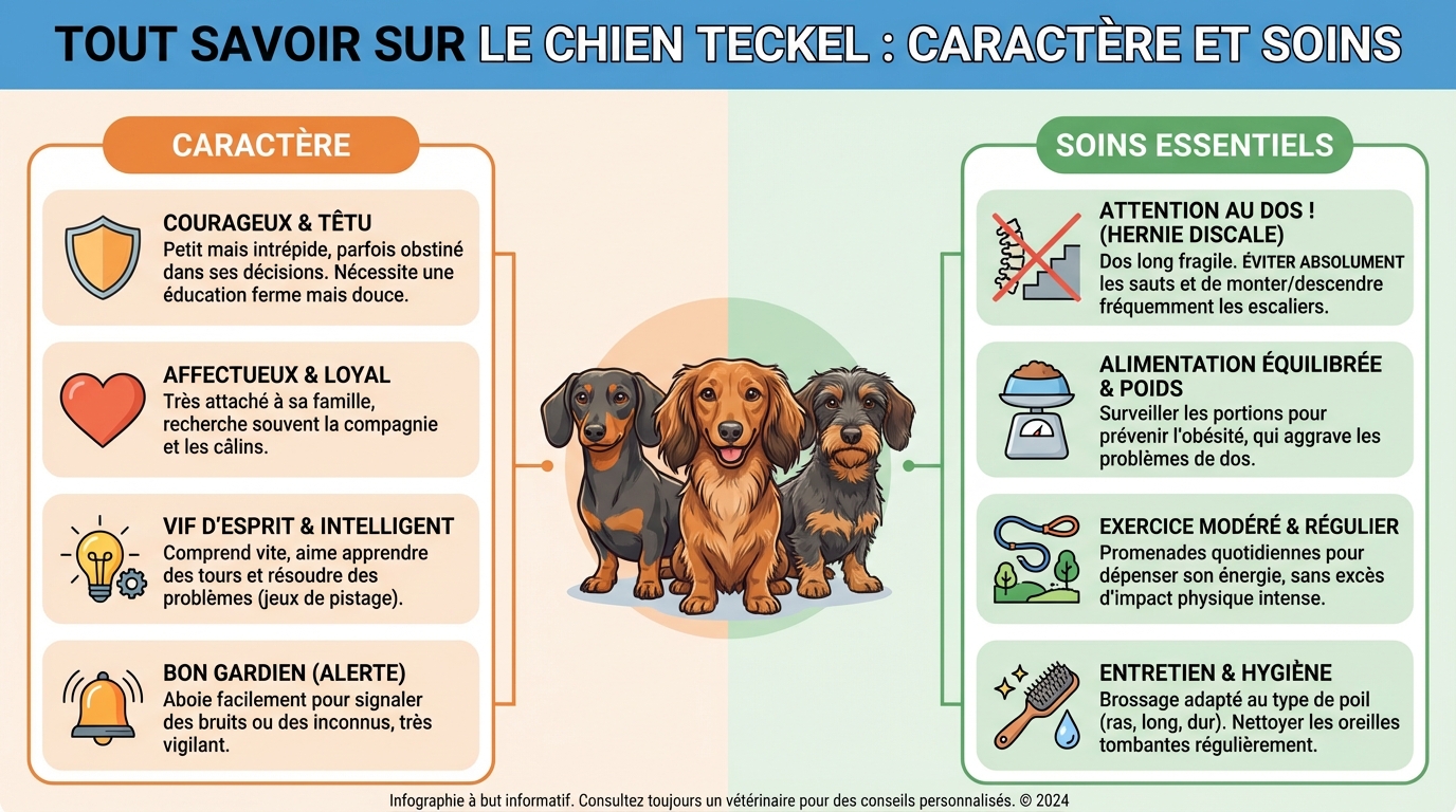 Santé et soins du teckel