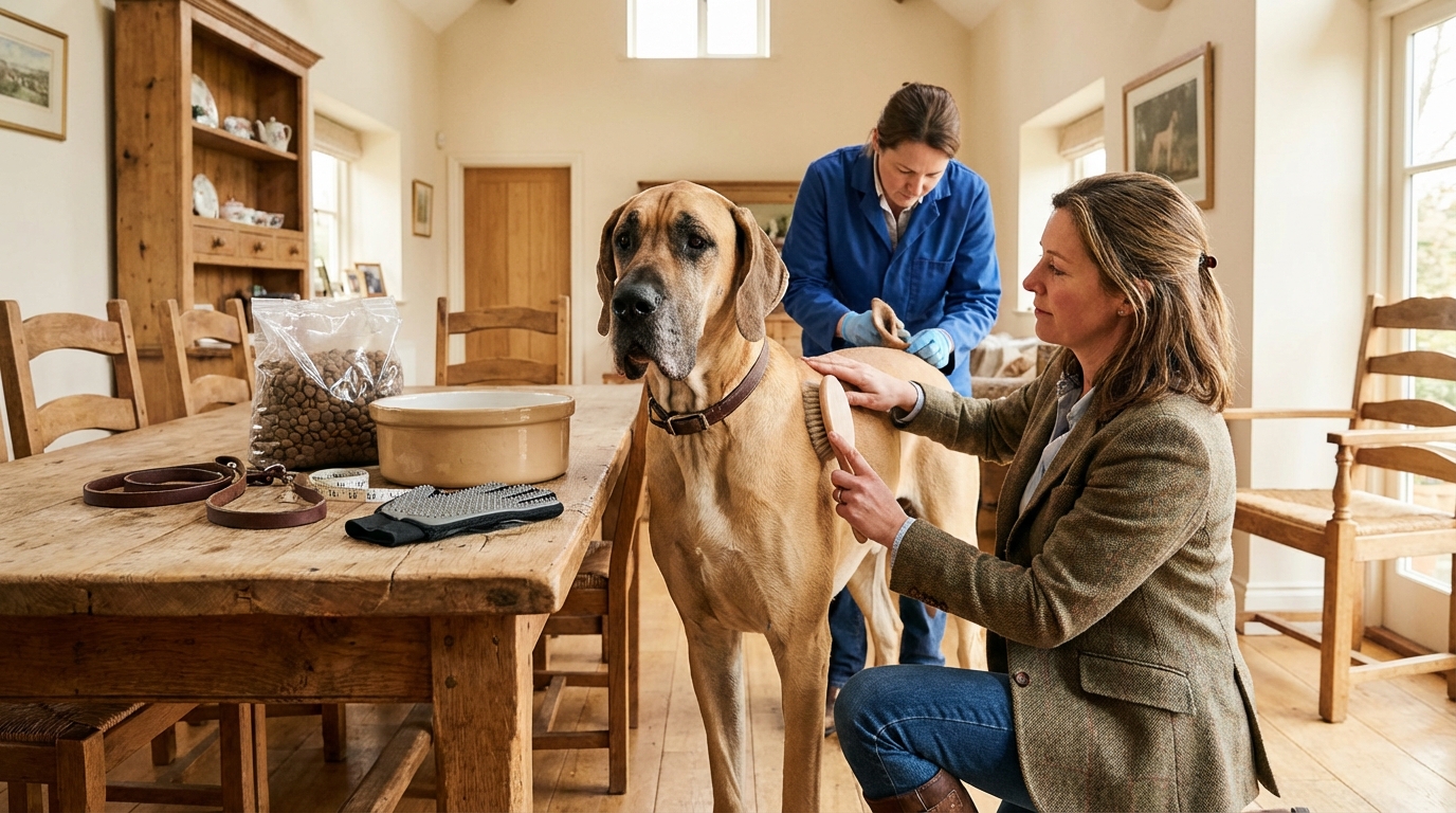 Tout savoir sur le dogue allemand : caractéristiques et soins