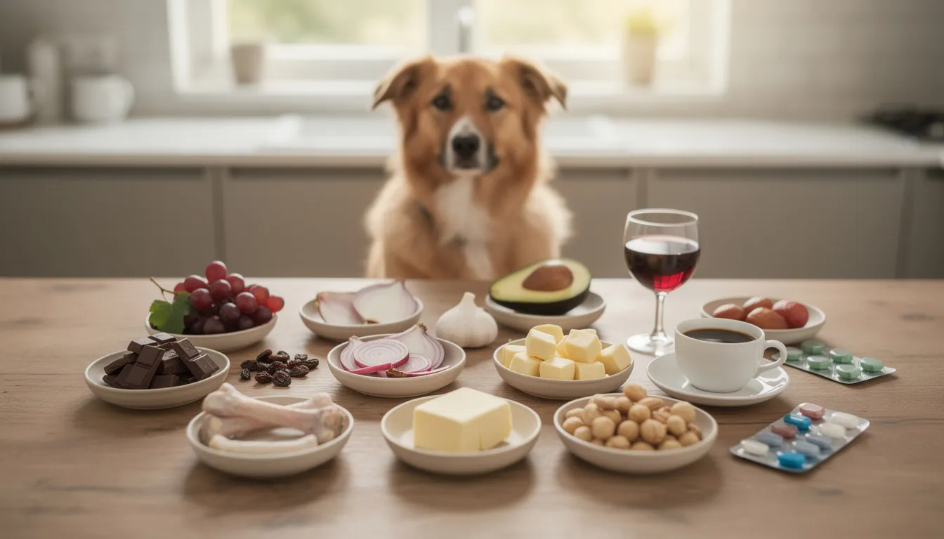 13 aliments interdits aux chiens : ce que vous devez savoir