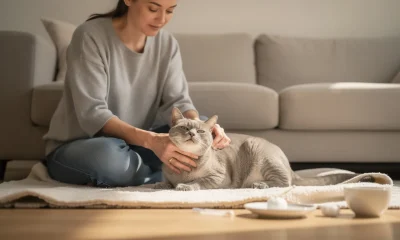 Comment calmer une chatte en chaleur avec un coton-tige