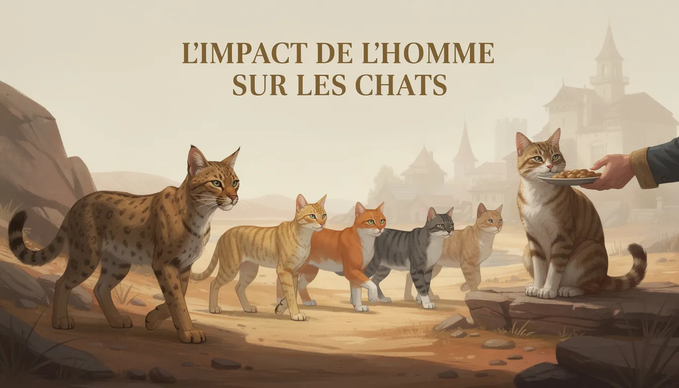 L'impact de l'homme sur les chats