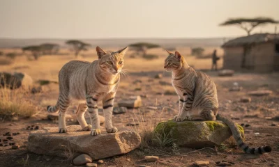 L'ancêtre du chat : découvrez ses origines fascinantes