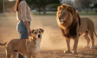 Le chien plus fort qu'un lion : mythe ou réalité ?