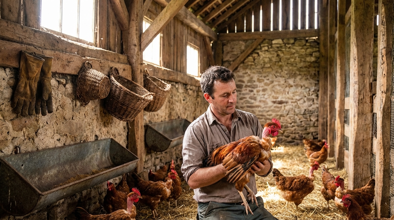 Le coq nu : un élevage fascinant et unique
