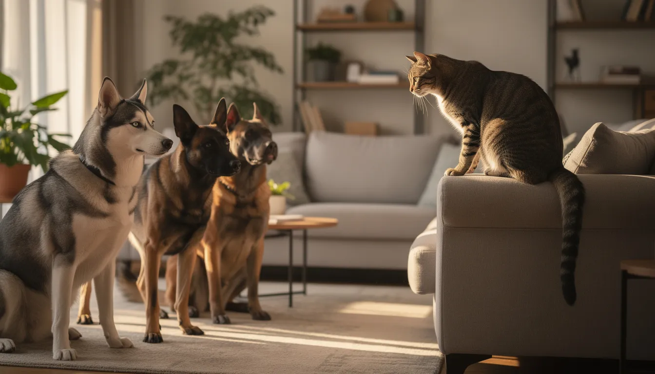 Les races de chiens incompatibles avec les chats : guide complet