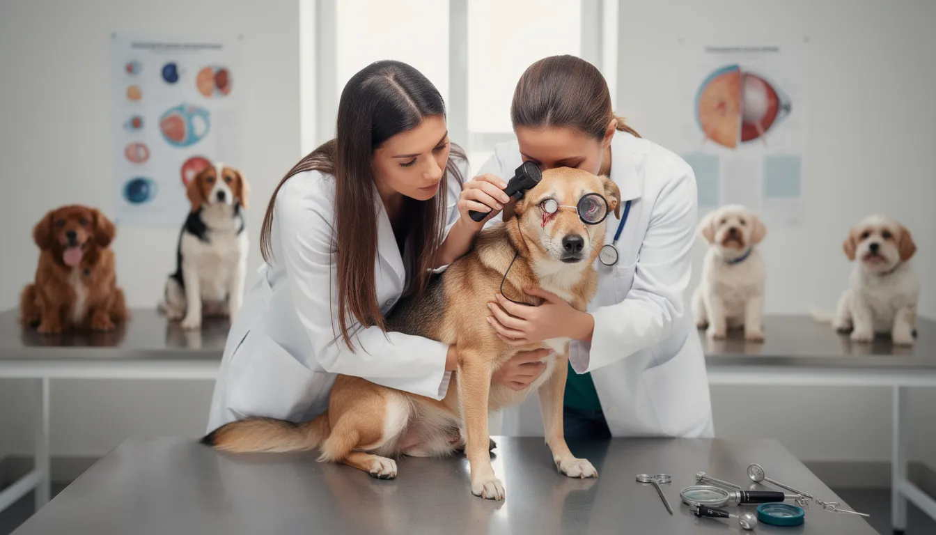 Maladies des yeux chez le chien : guide complet avec photos