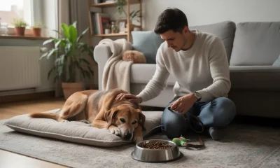 Mon chien ne mange plus et reste couché : que faire ?