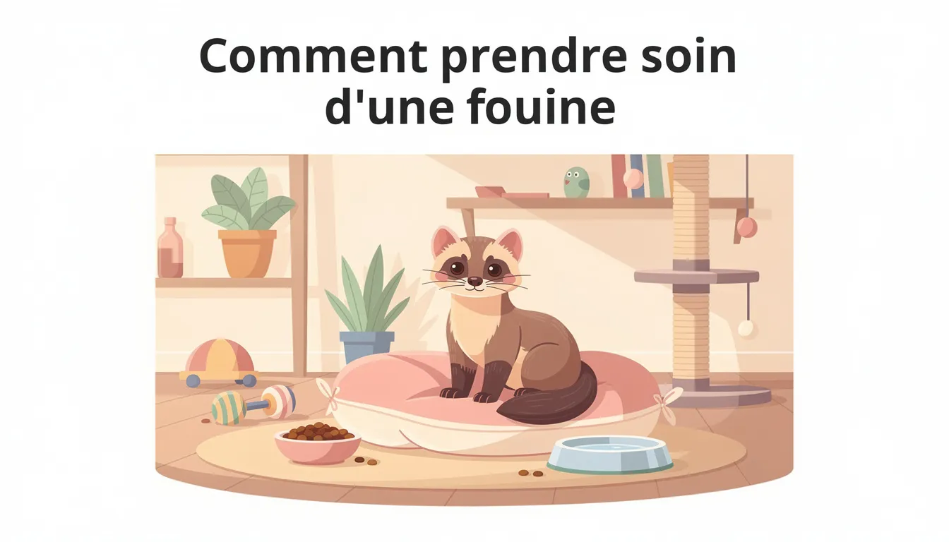 Comment prendre soin d'une fouine