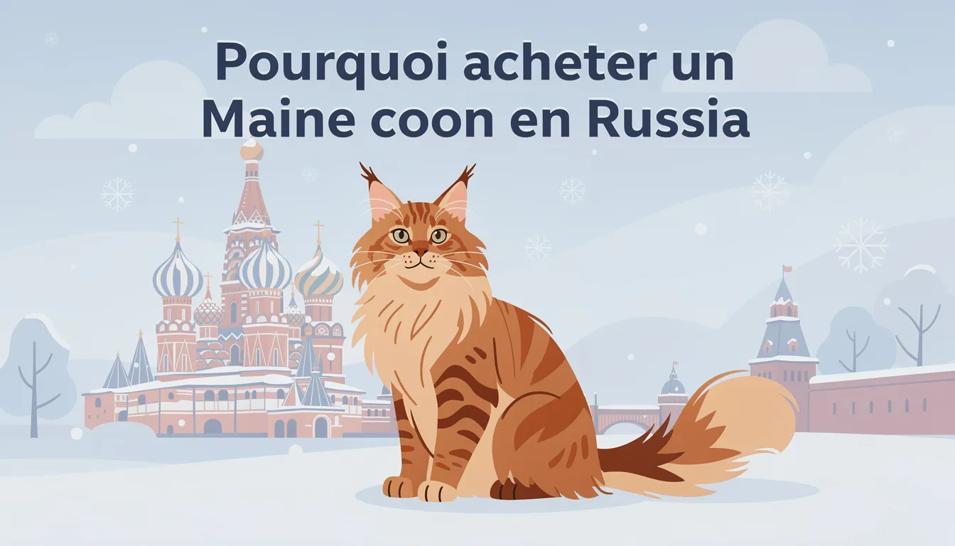 Pourquoi acheter un Maine Coon en Russie