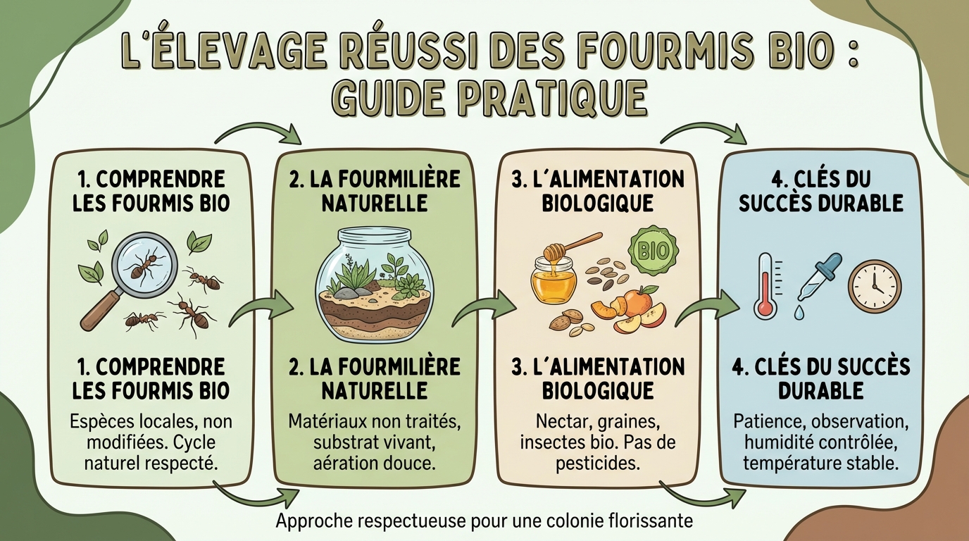 Comment commencer un élevage de fourmis bio ?
