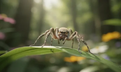 Combien de pattes a une araignée ? démystifions ce mythe