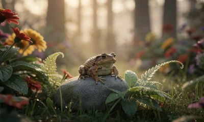Crapaud dans le jardin : signification et symbolique révélées
