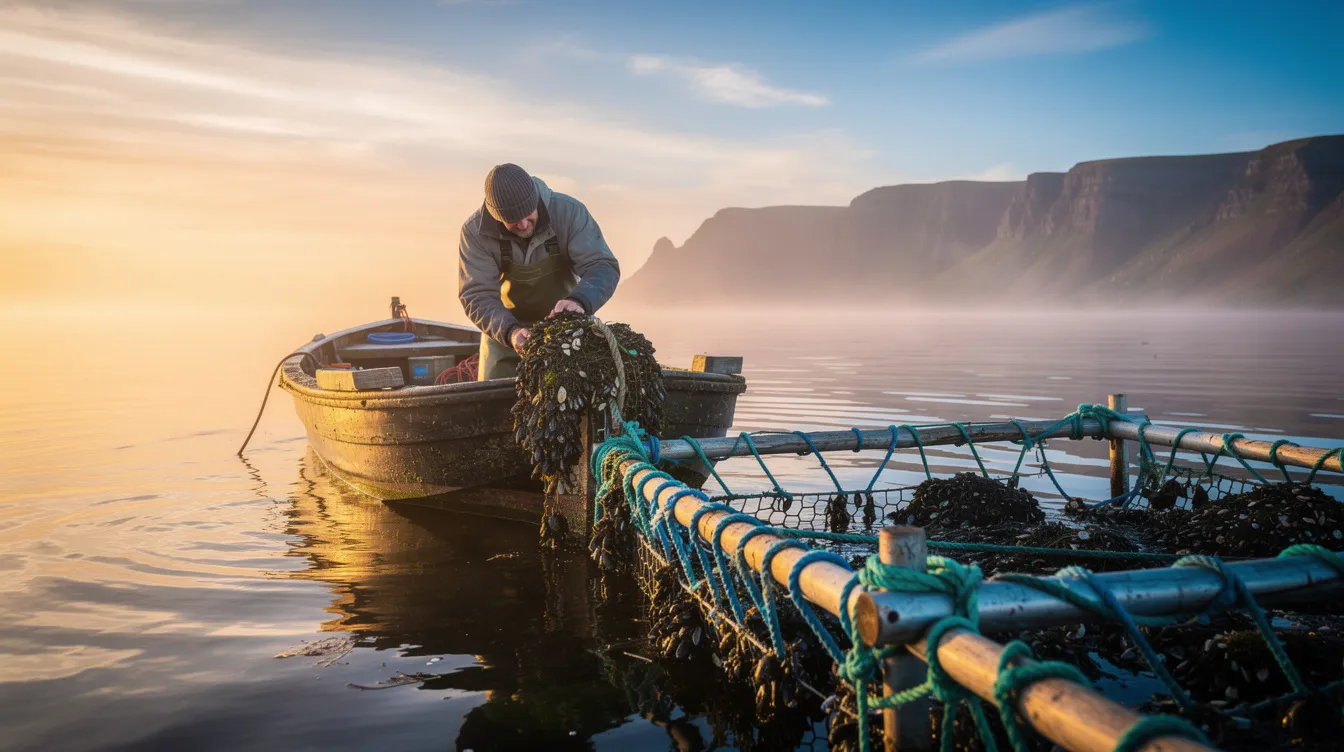 Éleveur de moules : techniques et secrets de mytiliculture