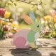 Gabarit lapin à imprimer : idées créatives pour pâques