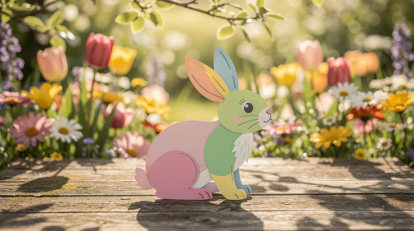 Gabarit lapin à imprimer : idées créatives pour pâques