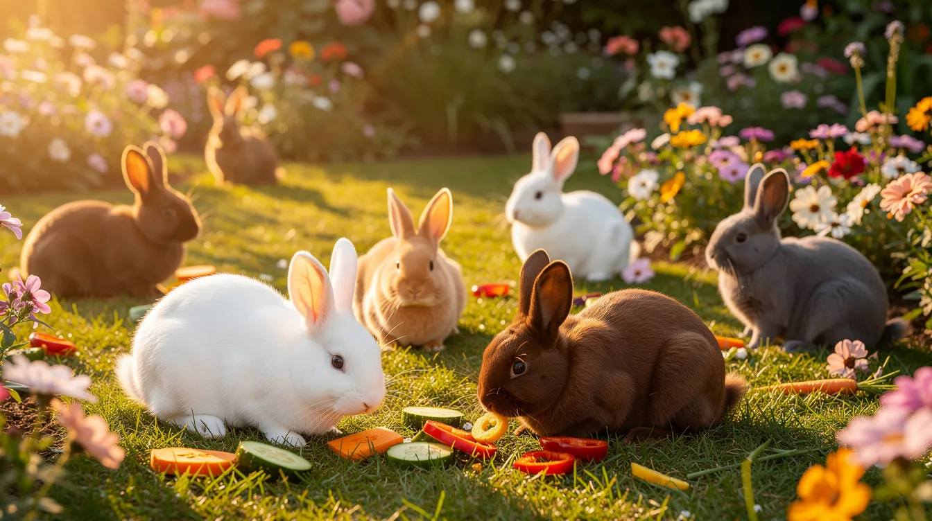 Les différentes variations de couleur chez le lapin