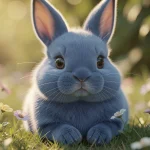 Lapin nain bélier loutre bleu : caractéristiques et soins