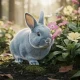 Lapin nain rex loutre bleu : tout sur cette magnifique race