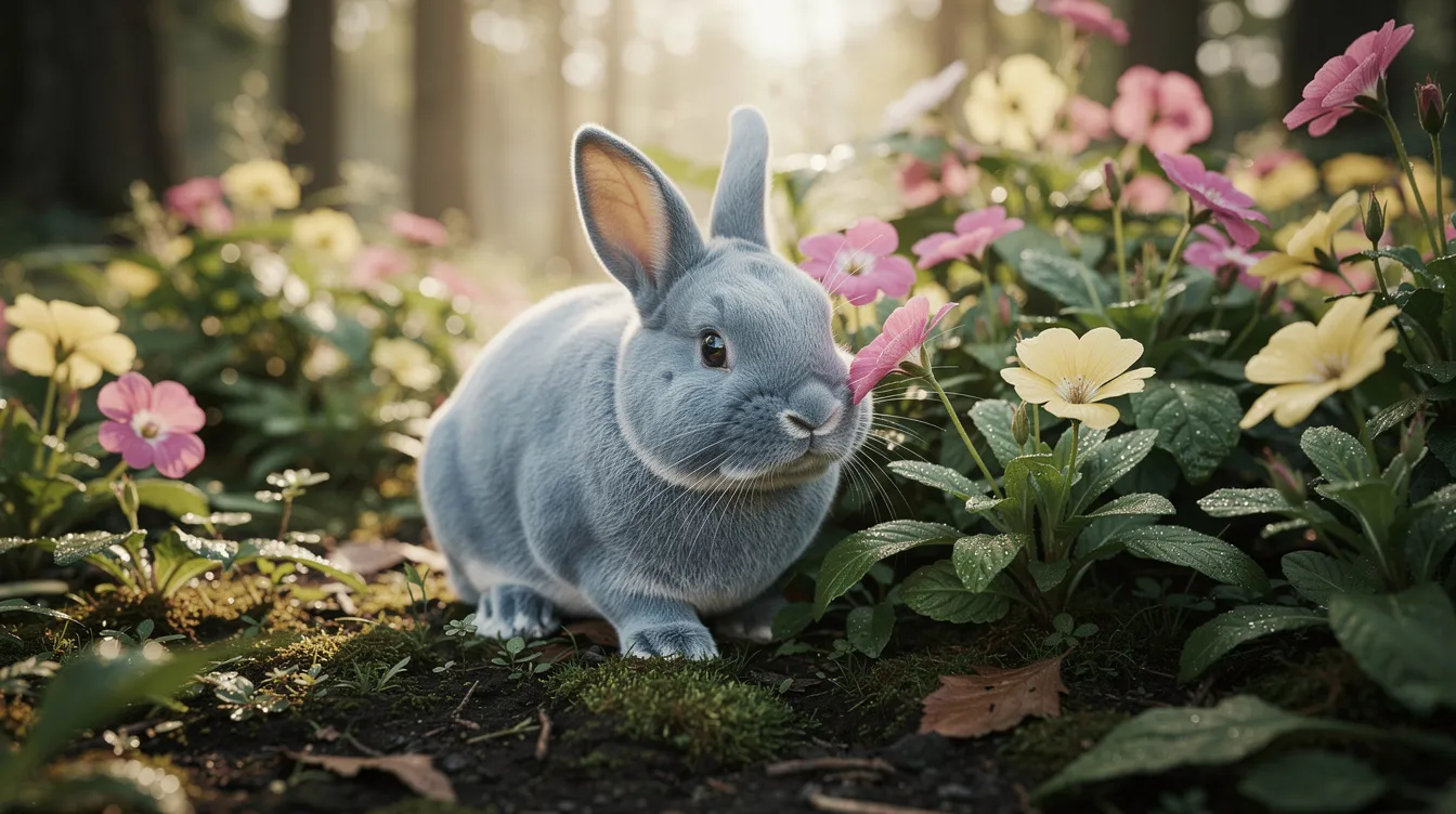 Lapin nain rex loutre bleu : tout sur cette magnifique race