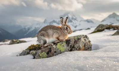 Lièvre de montagne : secrets, habitat et adaptations