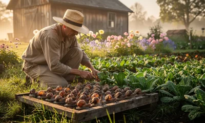 Éleveur d'escargots : 7 étapes pour réussir votre héliciculture