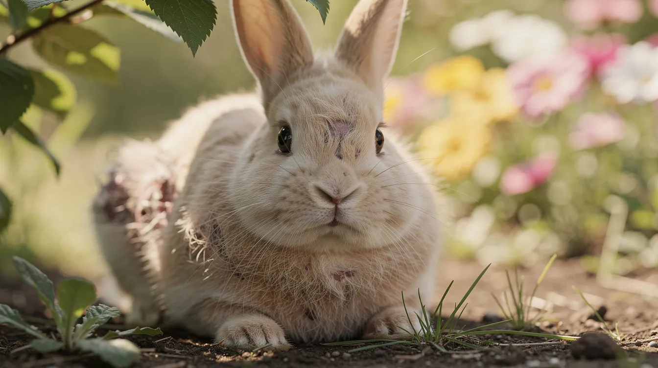 Teigne chez le lapin : symptômes, traitement et prévention
