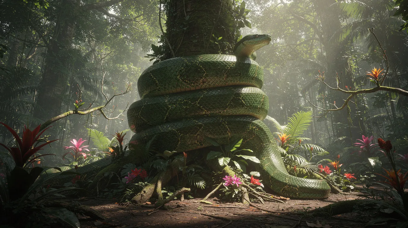 Le plus grand serpent au monde : anaconda ou titanoboa ?
